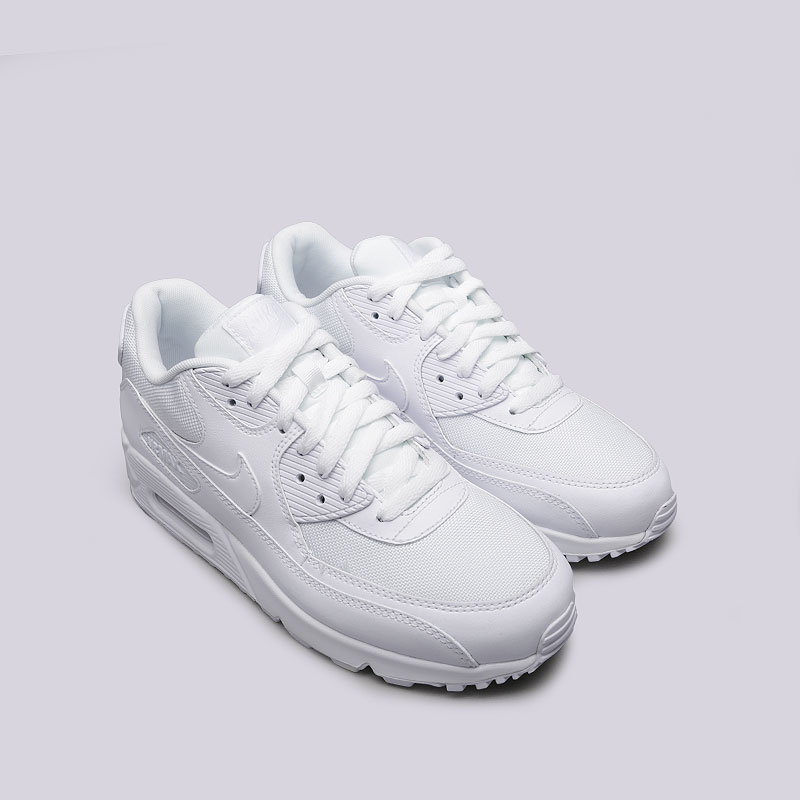 мужские белые кроссовки Nike Air Max 90 Essential 537384-111 - цена, описание, фото 2
